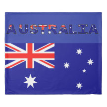 Australian Flag King Size Duvet Cover