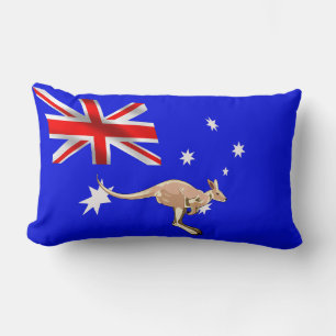 Australian flag lumbar cushion