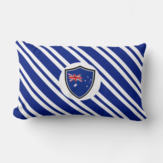 Australian flag lumbar pillow (Front)