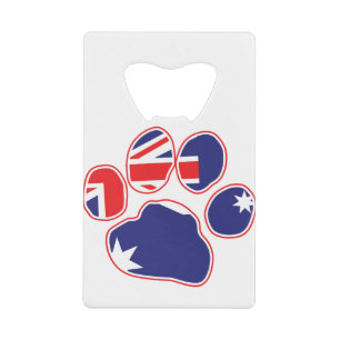 Australian Flag Paw Print