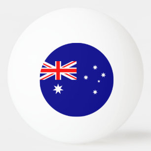 Australian Flag Ping Pong Ball