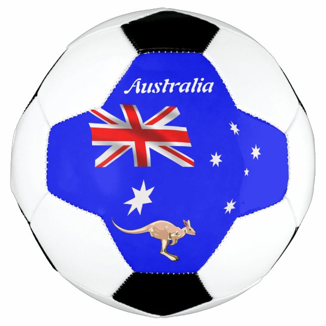 Australian flag soccer ball (Front)