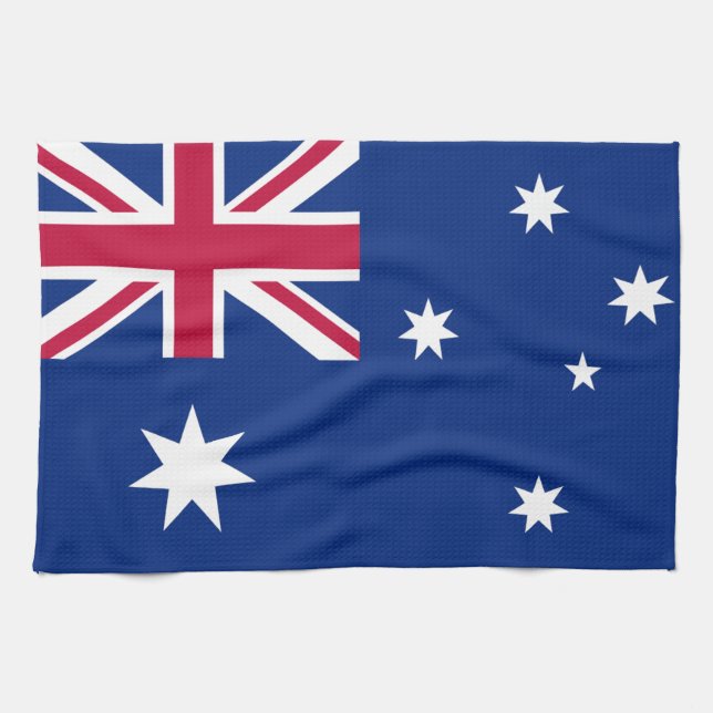 Australian flag tea towel (Horizontal)