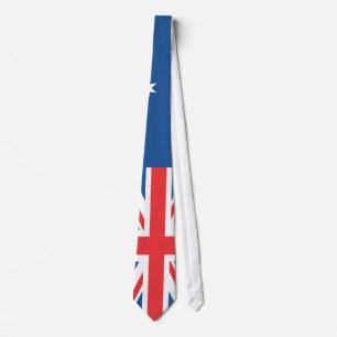 Australian flag tie