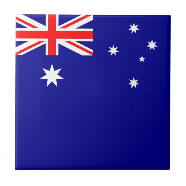 Australian Flag Tile (Front)