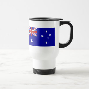 Australian flag travel mug