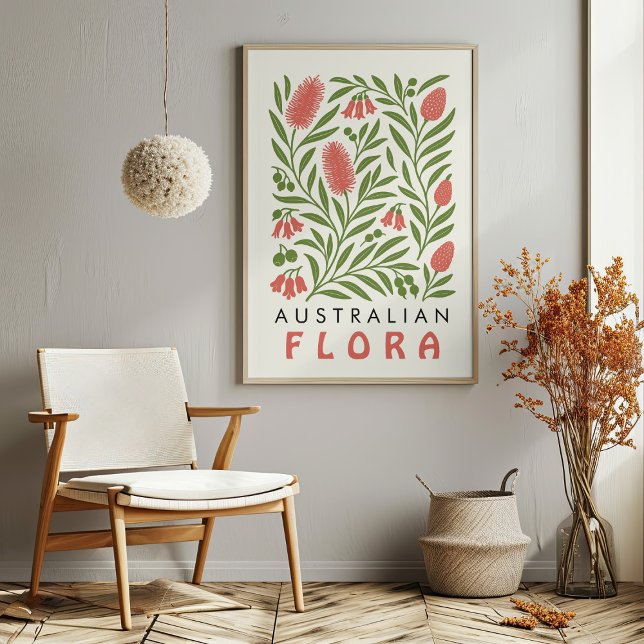 Australian Flora Botanical Art Print | Native Wild (Creator Uploaded)