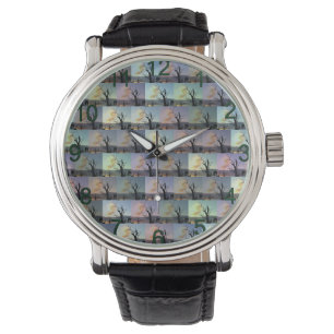 Australian Gum Tree Abstract Art, Watch