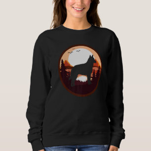 Australian Heeler Cattle Dog Retro 5 Sweatshirt