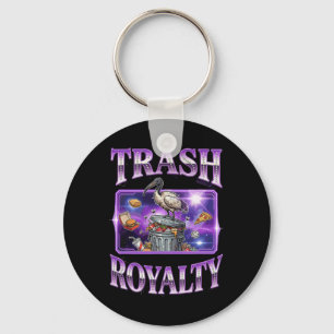 Australian Ibis Bird Bin Chicken Eating Trash Gala Key Ring