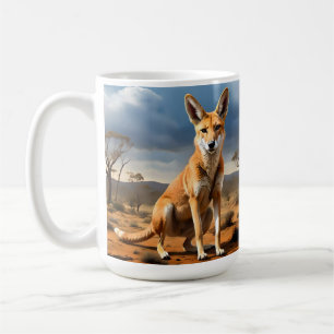Australian Kangaringo, ( Kangaroo Dingo), Coffee Mug