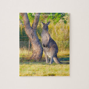 Australian Kangaroo Jigsaw Puzzle