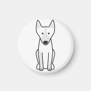 Australian Kelpie Dog Cartoon Magnet