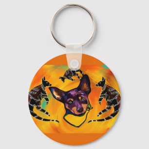 AUSTRALIAN KELPIE KEY RING