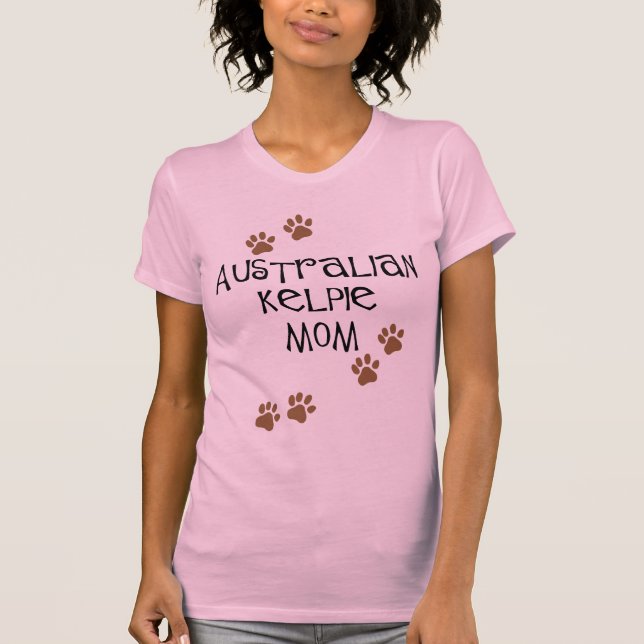 Australian Kelpie Mum T-Shirt (Front)