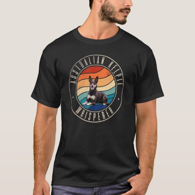 Australian Kelpie Whisperer T-Shirt (Front)
