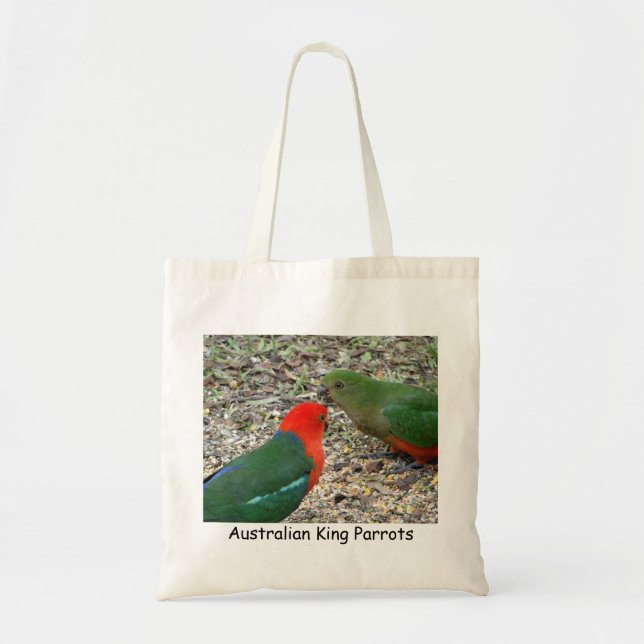 Australian King Parrots Tote Bag (Front)