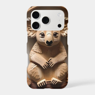 Australian Koala Bear Wood Carving,