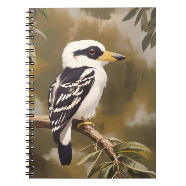Australian Kookaburra Painting, Notebook (Front)