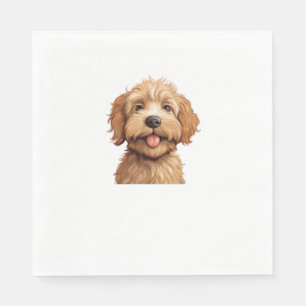 Australian Labradoodle   Napkin