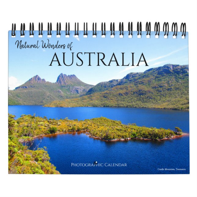 australian landscapes 2026 (with locations) small calendar (Cover)