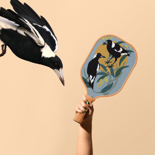 Australian Magpies  Pickleball Paddle