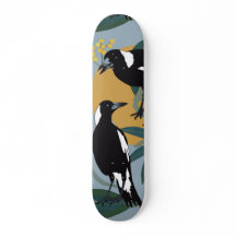 Australian Magpies Skateboard