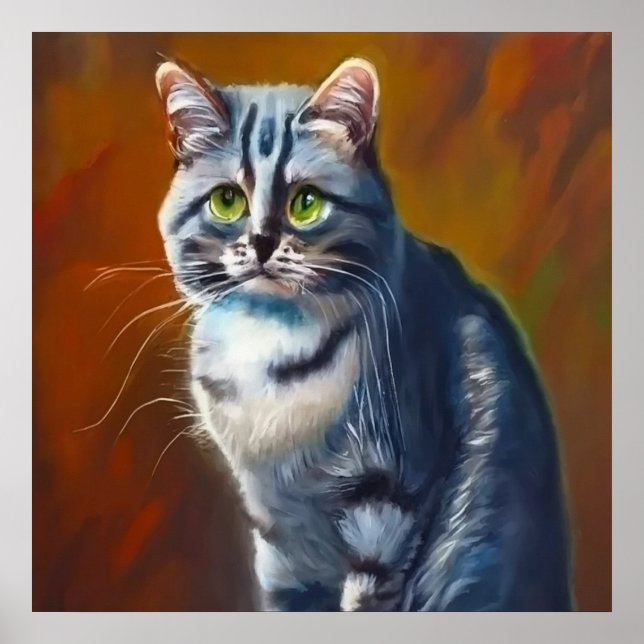 Australian Mist Cat  Poster (Front)