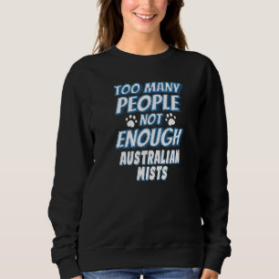 Australian Mist Cat Saying Introvert Sweatshirt