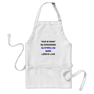 australian mom, awesome standard apron