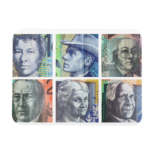 Australian money dollars magnet (Horizontal)
