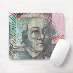 Australian money dollars mouse pad
