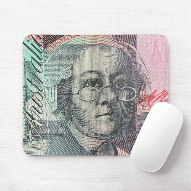 Australian money dollars mouse pad (With Mouse)