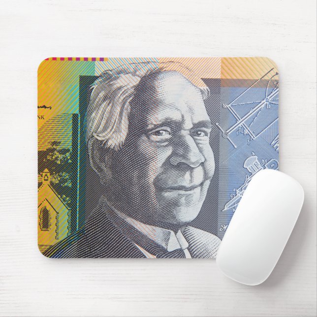 Australian money dollars mouse pad (With Mouse)