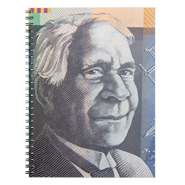 Australian money dollars notebook (Front)