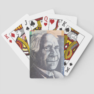 Australian money dollars playing cards