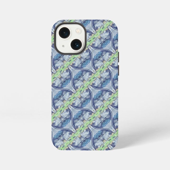 Australian money pattern iPhone case (Back)