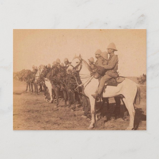 Australian Mounted Rifles Postcard (Front)