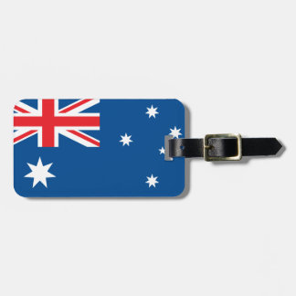 Australian national flag luggage tag