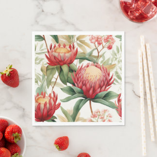 Australian Native Protea Flower II Napkin