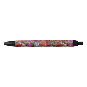 Australian Native Wild Flowers Black Ink Pen