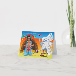 Australian Nativity  Card