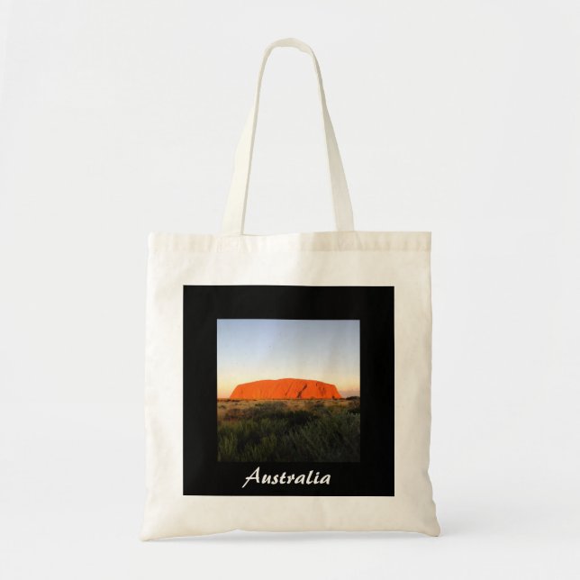 Australian outback photo tote bag (Front)