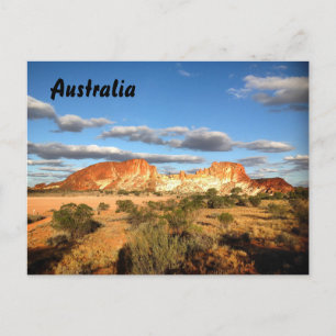 Australian outback postcard