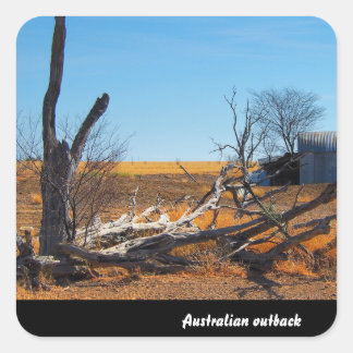 Australian outback sticker