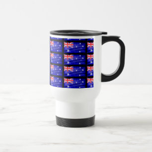 Australian Patriotic Flag of Australia for Aussies Travel Mug