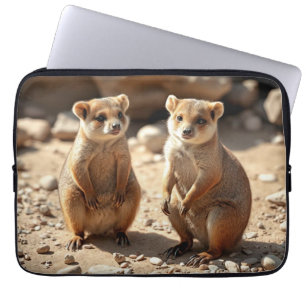 Australian Quokka Twins, Laptop Sleeve