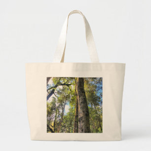 Australian Rainforest Eucalyptus Gum Trees Large Tote Bag