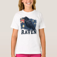 Australian Raven Corvus Coronoides Bird