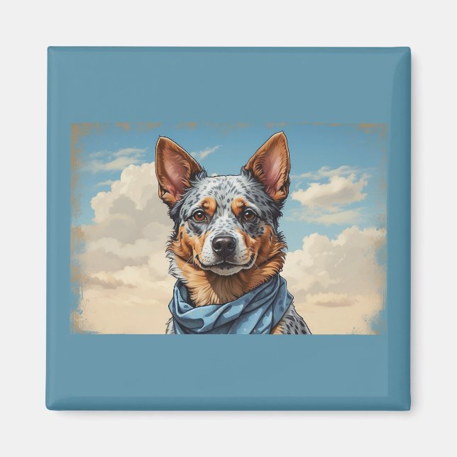 Australian Shepard Magnet (Front)